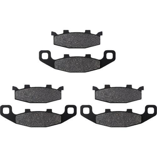 Motorcycle Front and Rear Brake Pads for Kawasaki GPX600 R 88-96 GPX750 R 87-89 ZR 750 Zephyr 91-95 ZX-10 ZX1000 Ninja 89