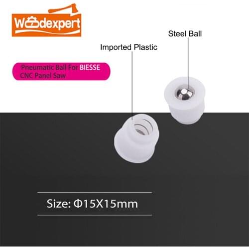 Pneumatic Ball Air Floating Ball for Homag Biesse SCM KDT CNC Computer Panel Beam Saw Working Table Black & White