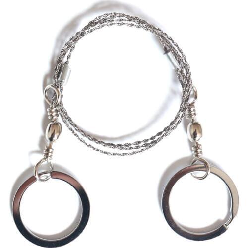 Portable Stainless Steel Wire Saw Outdoor Survival Self Defense Camping Hiking Hunting Chainsaws Hand Saw Fret Saw Tools