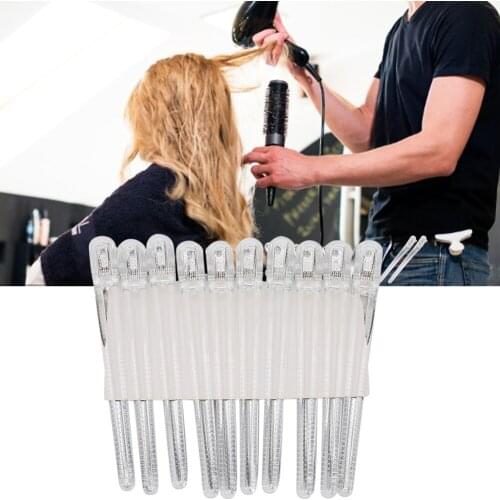 10pcs Profession Salon Stainless Hair Clips Hair Styling Tool DIY Hairdressing Duckbill Hair Clips Hairpin Headwear Accessories