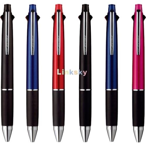 Uni JETSTREAM 4&1 Red, Green, Blue, and Black 0.7mm/0.5mm Ballpoint Multi Pen and 0.5mm Mechanical Pencil,School Supplies