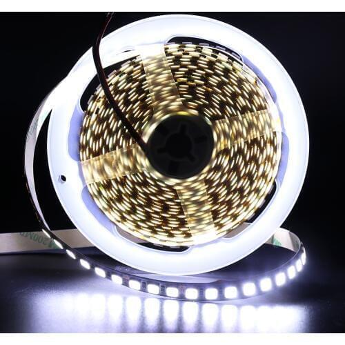 Super Bright 120LEDs/m LED Strip Light 5054 5M 12V Ribbon Tape Waterproof Brighter Than 5050 Cold White/Warm White/Ice Blue/Red
