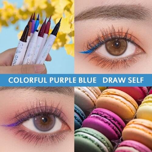 Liquid Eyeliner Eye Make Up Super Waterproof Long Lasting Eye Liner Easy To Wear Eyes Makeup Not Blooming Cosmetics Tools TSLM1