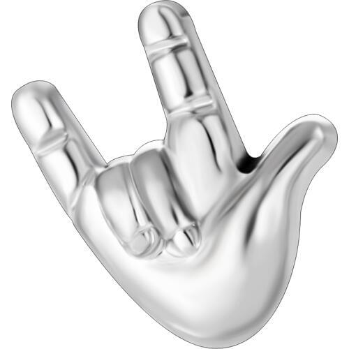 10pcs i love you hand floating charms for glass locket, FC-342. Min amount $15 per order mixed items