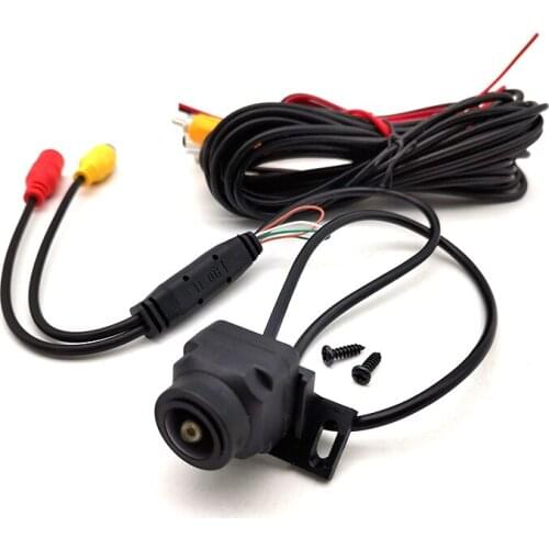 18.5mm Hole Car Vehicle Rearview Front Side View Rear View Camera With Mirror Image Parking Line Convert Line Waterproof