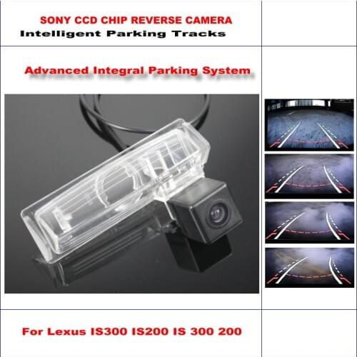 Car Rear Camera For Lexus IS300/IS200 2001-2005 Intelligent Parking Tracks Reverse NTSC RCA AUX HD SONY CAM