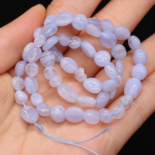 100% Natural Stone Beads Purple Agates Crystal Bead for Fashion Jewelry Accessories Making Bracelet Necklace Crafts