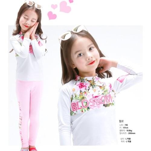 Children Two Pieces Swimsuit Kids Baby Girls Swimwear Boys Long Sleeve Surfing Wear Bathing Suit Baby Sandy Rash Guard 2-10Y