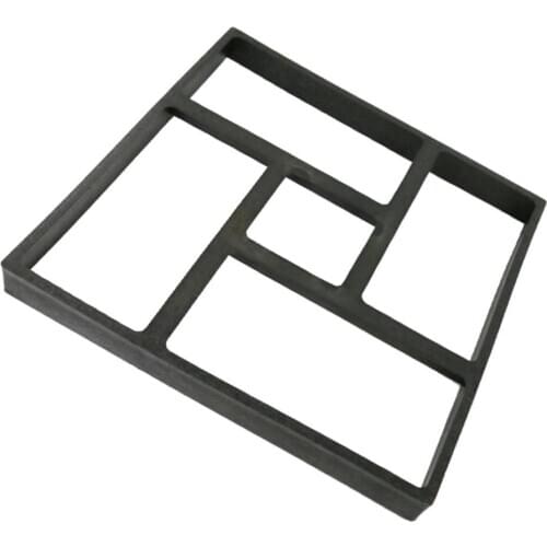 Path Maker Mould DIY Lawn Walkway Plastic Paving Mold 15.7x15.7in. Reused