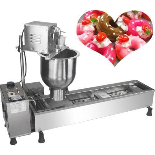 Commercial automatic mini donut making machine 220v 3000w stainless steel doughnut maker