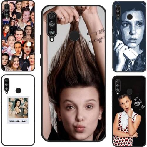 Millie Bobby Brown Case For Huawei P30 Lite P40 P20 Pro P Smart Z 2019 2021 Nova 5T Honor 10 Lite 8X 9X 10i