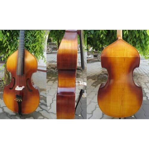 Baroque style Solid wood SONG Maestro install Frets 5 strings viola da gamba