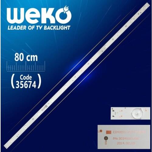 LED40D11-ZC14-03(B) PN:30340011206 - 11 LED 80 CM - (WK-1153)
