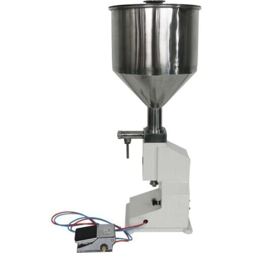 Low price desktop manual high viscous paste filling machine 5-50ml