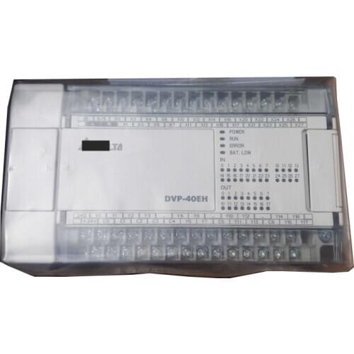 New Original DVP40EH00R2 PLC 24DI 16DO Relay Output