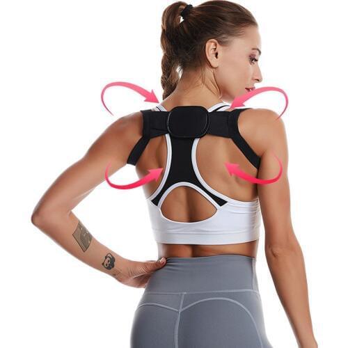 Back Belt Back Brace Support Shoulder Belt Corrector Rectify Straighten Posture Correction Orthopedic Beauty Corset