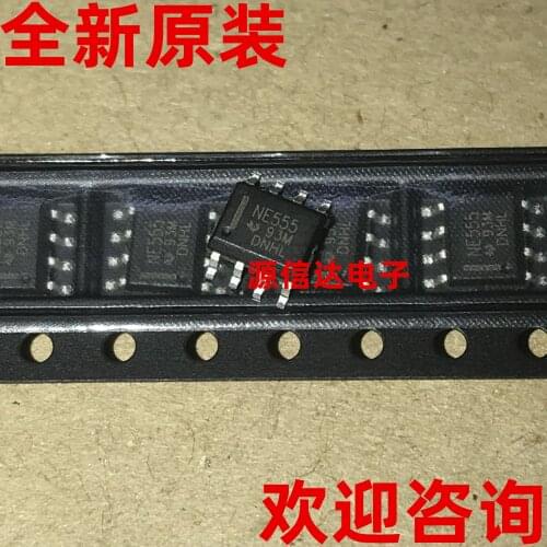 New original NE555 NE555D SOP-8 programmable timer oscillator chip real picture shooting