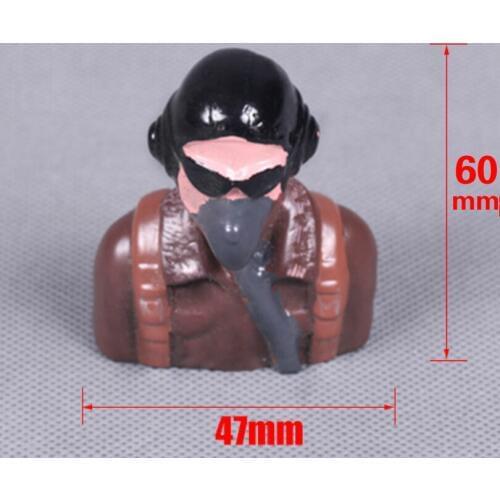FMS RC Airplane Pilot Figure for 1400mm FW190 / 980mm P47 / 1100mm Zero FMSPilot010 Model Plane Aircraft Parts Warbird Scale