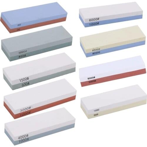 Whetstone Kitchen Knife Sharpener Grindstone Professional Japanese Sharpening Stone White Corundum Waterstones