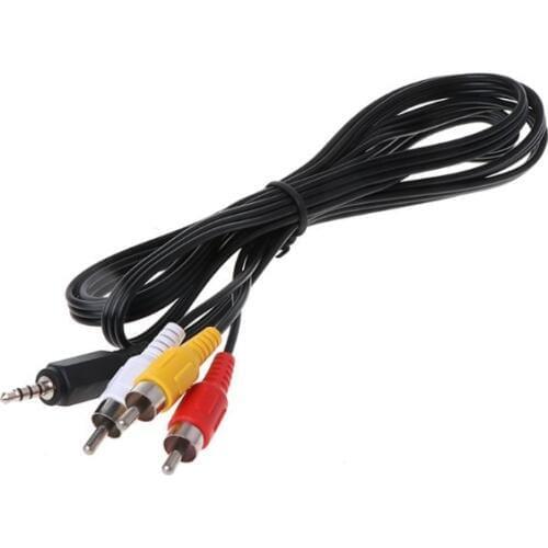 1 pc AV A/V Audio Video TV Cable Cord Lead For Canon DV Mini HD Camcorder STV-250/N