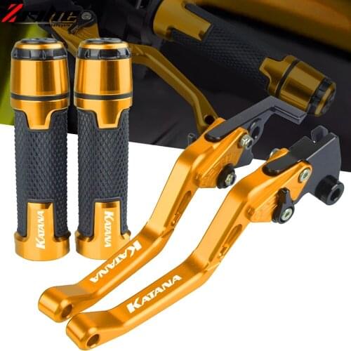 Motorcycle Accessories Brake Clutch Levers Handlebar Handle Hand Grips For SUZUKI Katana GSX600F GSX 600F 1989-2007 2005 2006