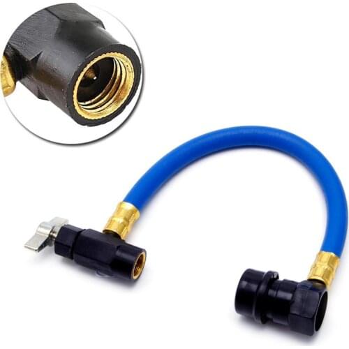 600PSI R134A AC Auto Air Conditioning Recharge Hose Refrigerant Can Tap New