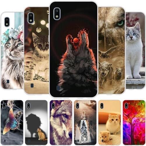 Case For Samsung A10 Case Cover TPU Soft Silicone Phone Case On For Coque Samsung Galaxy A10 A 10 SM-A105F A105 A105F Back Cover