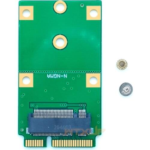 For 2230 2242 M2 SSD MSATA Mini PCI-E 3.0 SSD To NGFF M.2 SATA Interface Adapter Card MINI PCIE Adapter Converter Card New