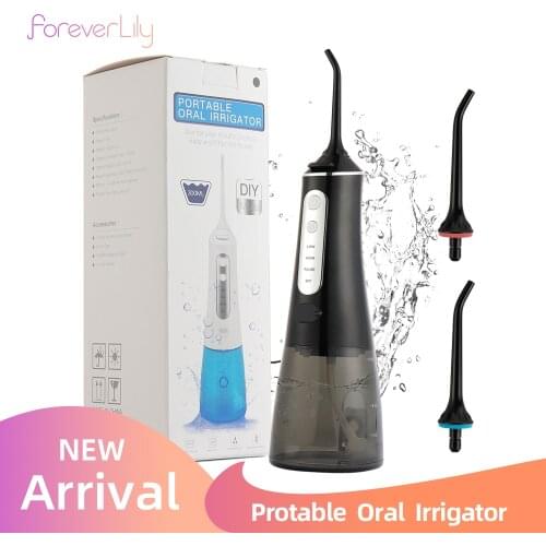 4 Modes Electric Water Flosser Cordless Oral Irrigator Dental Water Jet Waterproof Teeth Cleaner Oral Cavity Cleaning Family Use