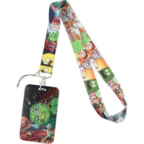 ER517 Cartoon Neck Strap Lanyard For Keys ID Card Gym Mobile Phone Straps USB Badge Holder DIY Hang Rope Lariat Lanyard