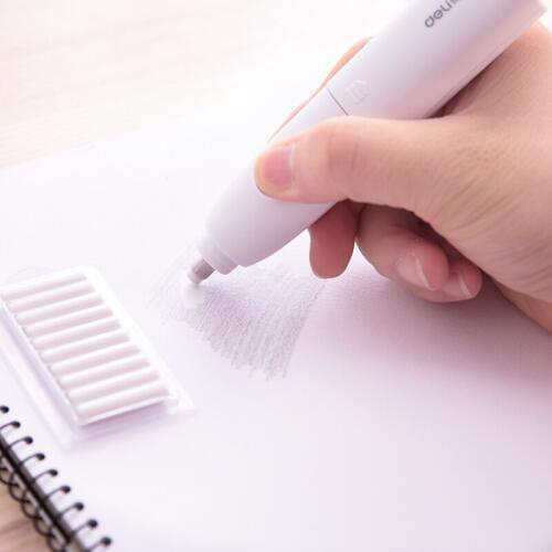 Deli Good Stationery Electric Eraser High Light Sketch Mute Fine Arts Pencil eraser Material Escolar School Supplies Cute Eraser