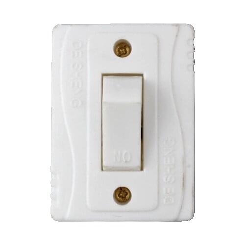 Mini Wall Switch Button NO/NC Single control