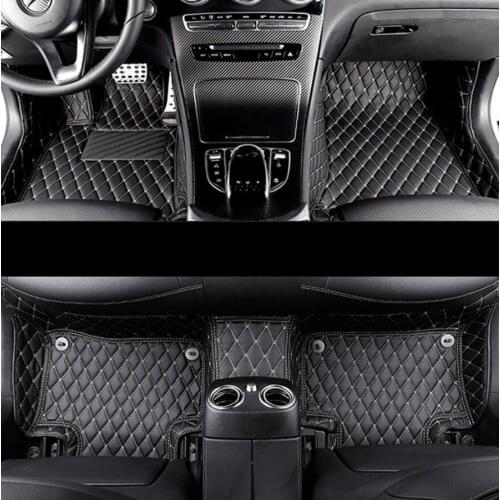 For jac s3 refine m2 m3 m5 m4 s5 s2 r3 leather car floor mats rug carpet interior accessories
