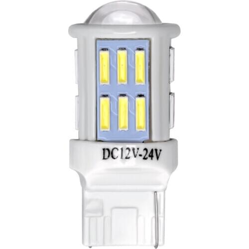 Lamp Brake Lamp 7440 Steering Light 7020 Reverse Light 27SMD Universal Brake Lights High Quality S25LED Ceramic New LED 0.45A