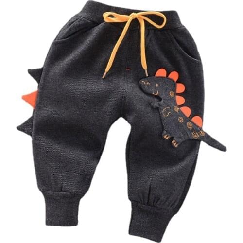 New Winter Baby Girls Clothes Children Boys Casual Thicken Pants Toddler Casual Costume Infant Fashion Trousers Kids Sportswear