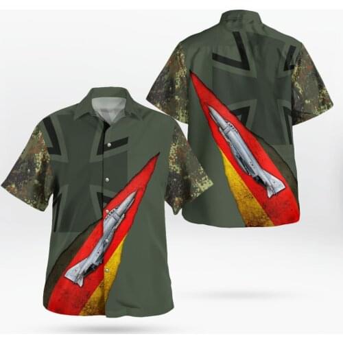 Fighter 3D Printing Beach Hawaiian 2021 Summer Shirt Short Sleeve Shirt Streetwear Oversized 5XL Camisa Social Chemise Homme F12