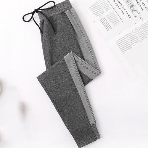 Spring Autumn Sports Pants loose loose feet Casual women pants wild guard Pants New Womens Harem Pants Trousers Thin Tide F1292