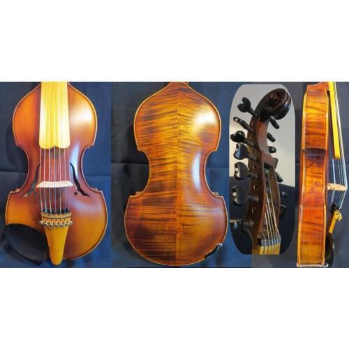 Baroque style SONG Brand profession Master 7*7 strings 15" Viola d'Amore#12398