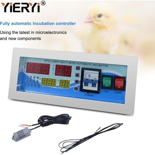 Yieryi XM-18E Intelligent Incubator Temperature Controller Moisture Meter Digital Egg Incubator Thermostat AC 160V-240V 50HZ