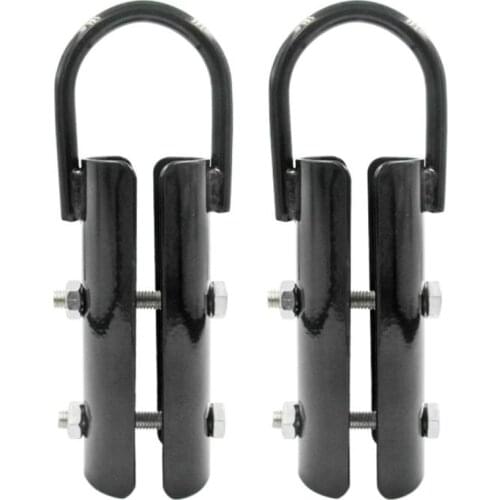 1.5 Inch Climbing Rope Clamp,2 Sets Rope Climb Clasp Workout Rig Attachment Hook for Rope Climbing Gym Strength Training