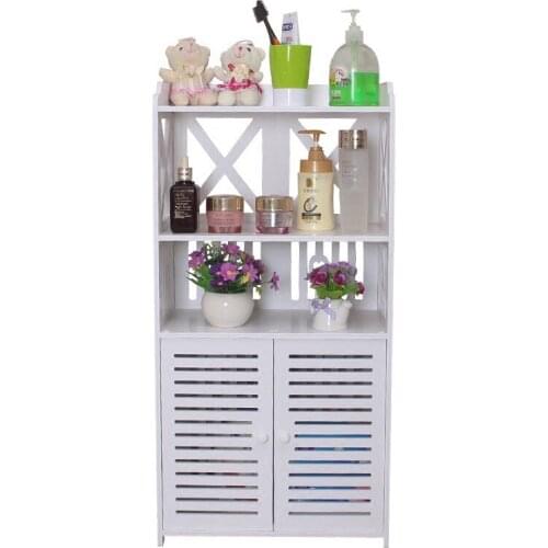 Waterproof Multi-function Shelf Bathroom Toilet Easy To Assemble Corner Storage Holder Shelves Bathroom Organizer