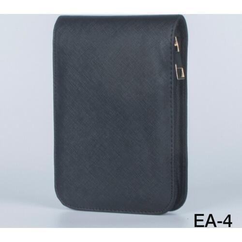 High quality zipper PU leather high-capacity pencil bags for ballpoint pen/fountain pen/functional pen convenient pencil case
