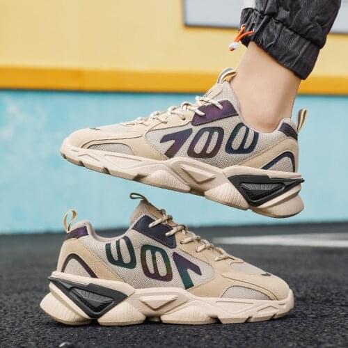 WTwishs Mens Breathable Sneakers