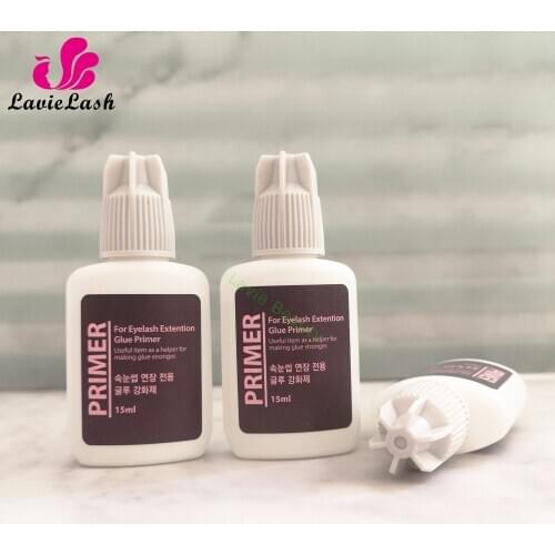 2 pcs original SKY eyelash extension glue primer 15ml keep lashes stay longer make glue stronger lashes beauty bonder primer