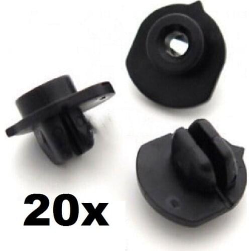 20x Bumper to Wing Corner Grommet for some Honda vehicles- Bumper screw grommet