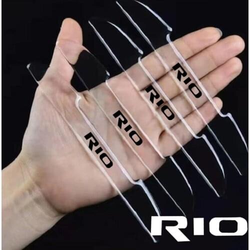 4pcs Car door Prevent impact for kia kia rio 2 3 4 5 Car Accessories