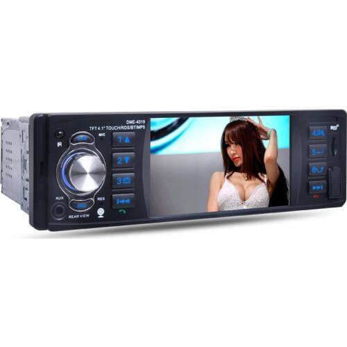 1DIN Car Radios Stereo Remote Control Digital MP5 Players FM Radios Audio USB Support Rear Camera 4.1" TFT HD Digital Bluetooth