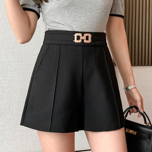 DERMSPE Women's High Waist Shorts