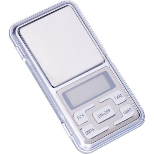 DHL 50Pcs/Lot 1000g X 0.1g Mini 1kg Electronic 5 Keys Pocket Scale LCD Display Digital Jewelry Weight Scale 30%off