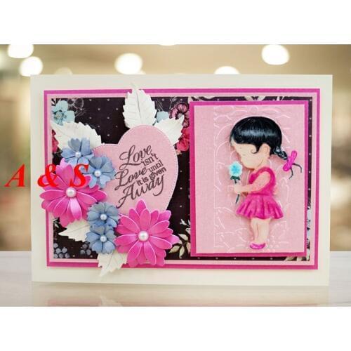 M53 Girl and Boy Designs Metal Cutting Dies Stencils Scrapbooking/Photo Album DIY Embossing Decorative Accessories